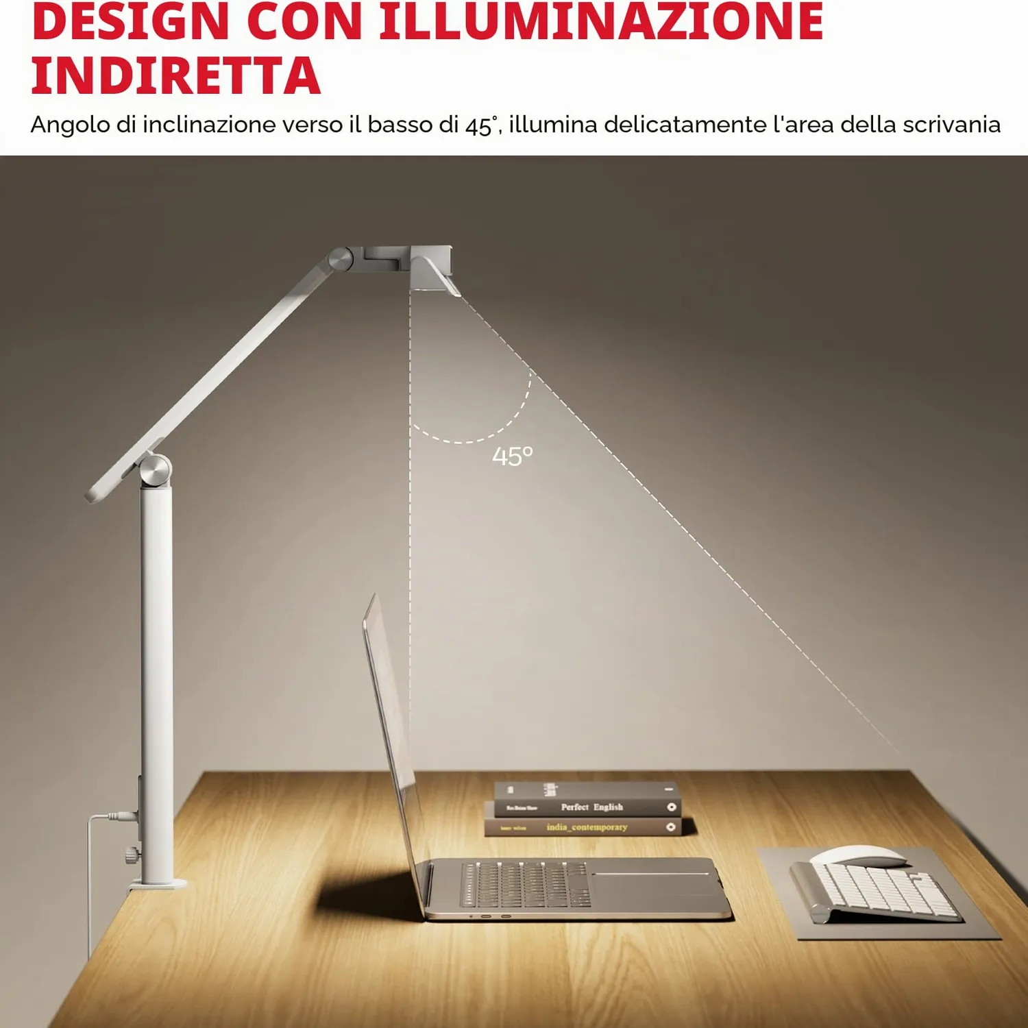 Honeywell Sunturalux HJ1 lampada a pinza LED Bianco 1200LM