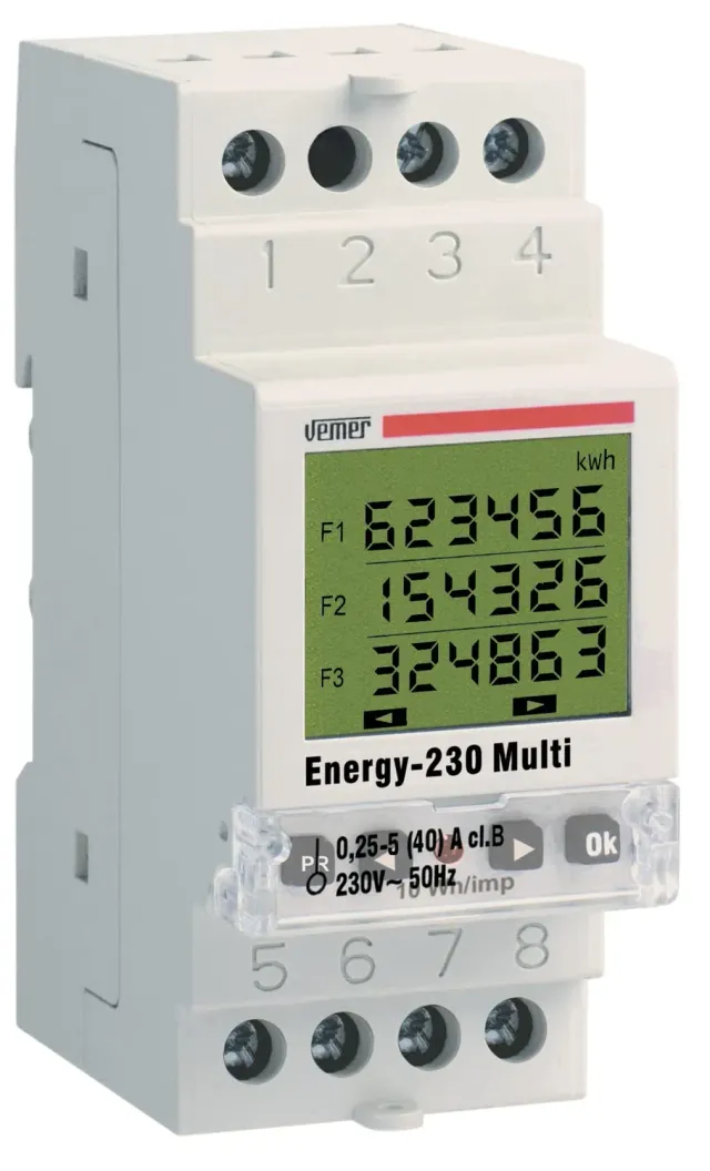 Vemer Energy-230 Multi VE429700 contatore energia monofase