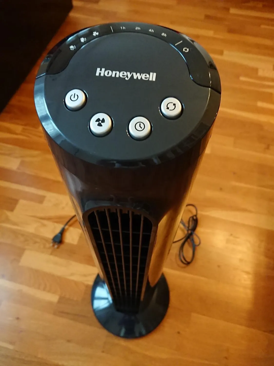 Honeywell HYF1101E ventilatore a torre grigio con timer