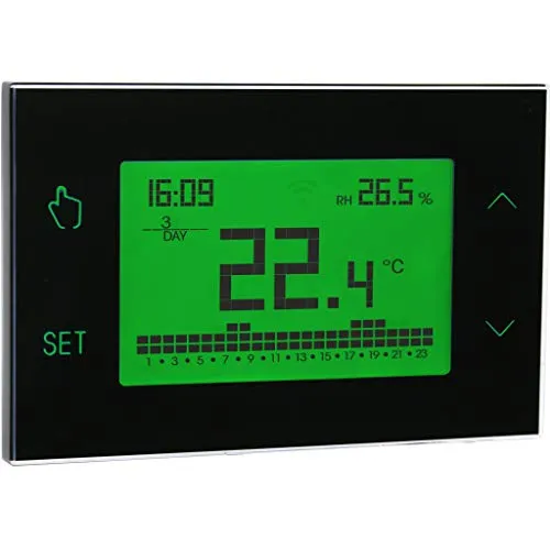 Vemer Tuo VE771600 cronotermostato touch bianco 230V