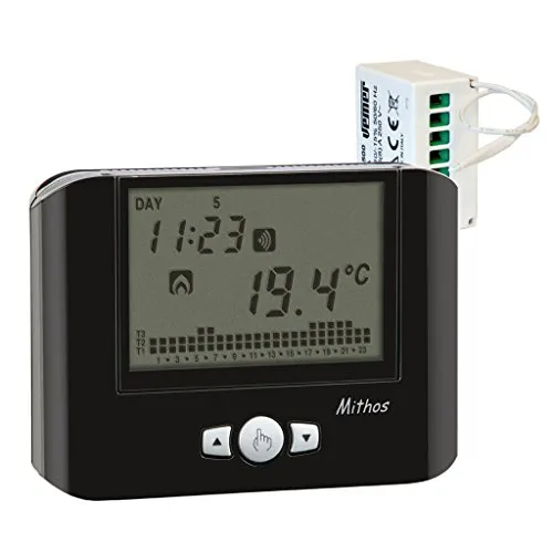 Vemer Mithos RF set cronotermostato wireless bianco settimanale