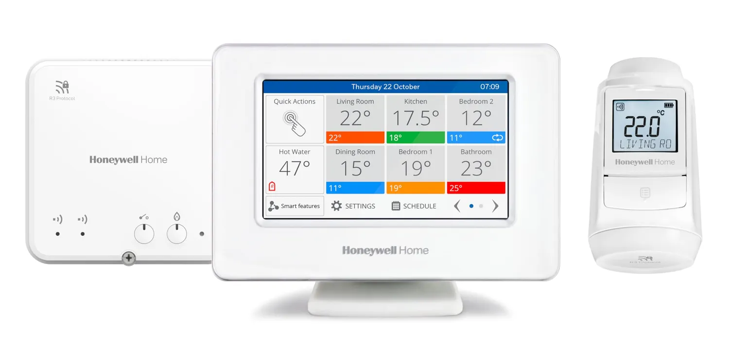Honeywell Evohome Apartment Plus centralina wifi touch + valvola smart