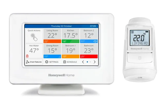 Honeywell Evohome Apartment Plus centralina wifi touch + valvola smart