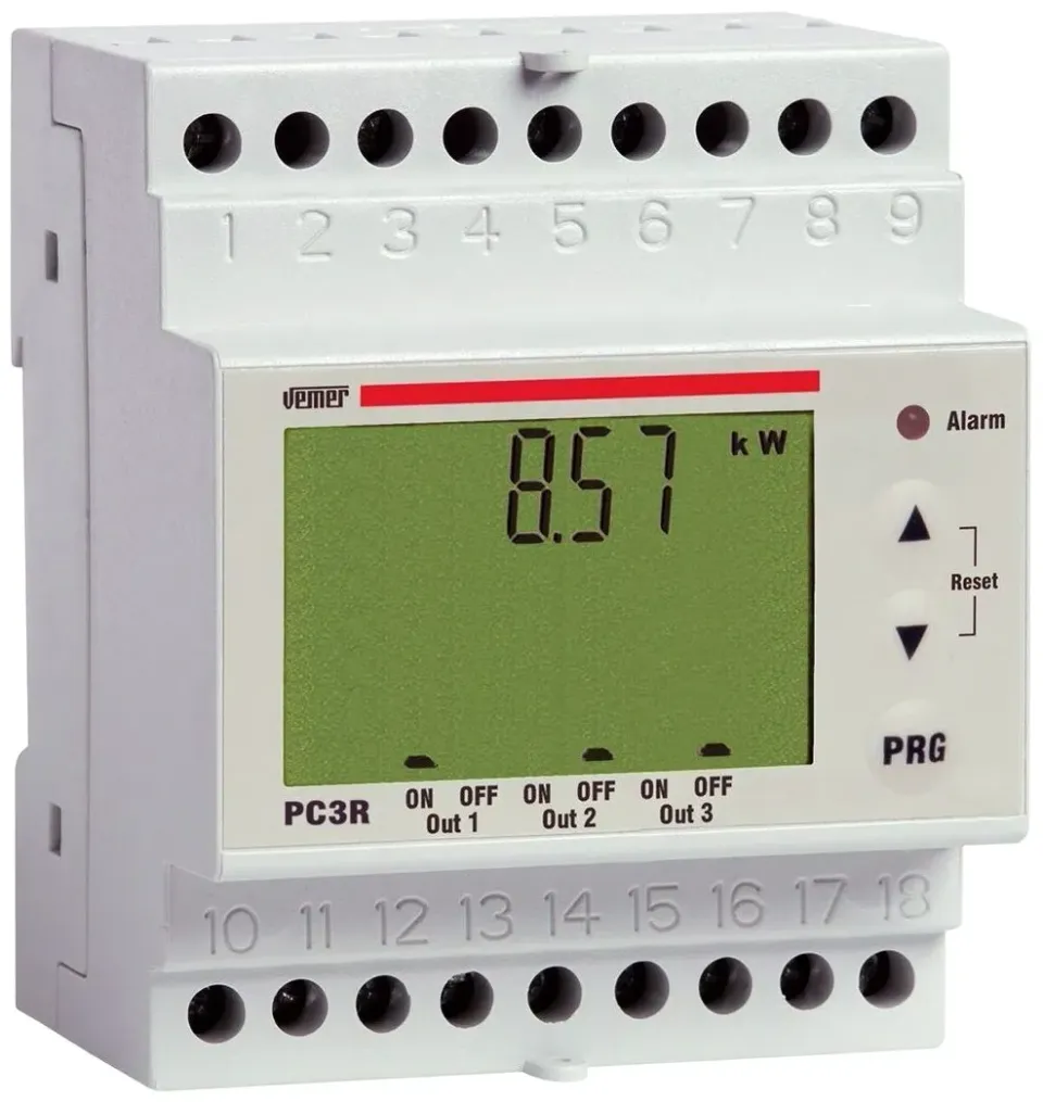 Vemer PC3R VE467700 centralina controllo carichi 3 uscite