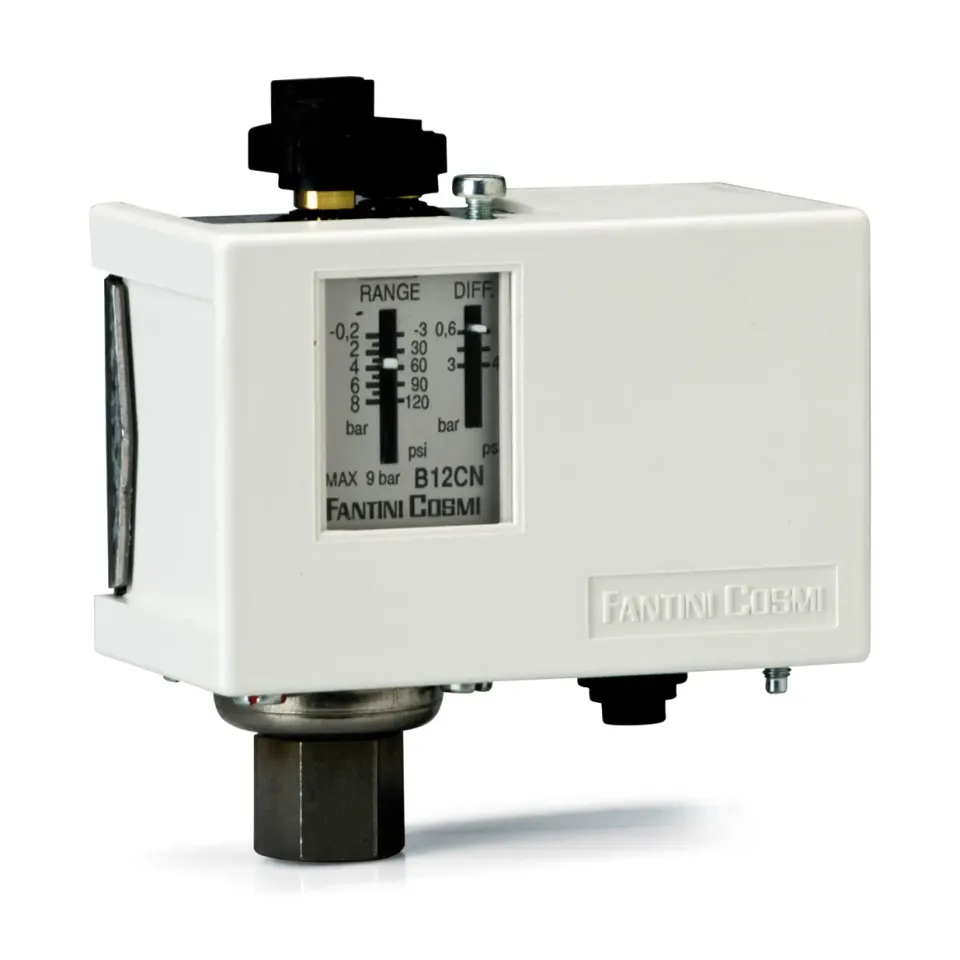 Fantini Cosmi B12CN B12DN B12EN pressostato fluidi