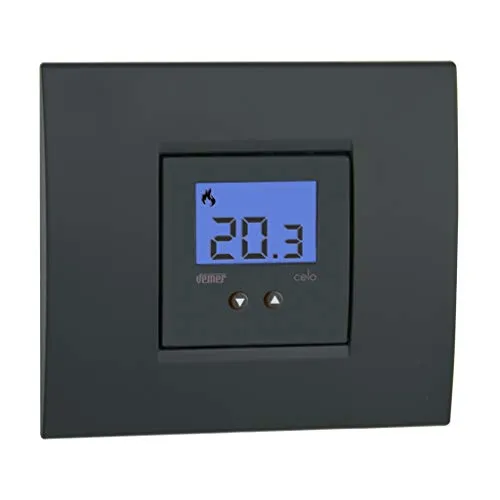Vemer Celo VE780300 termostato incasso tastiera 2 moduli