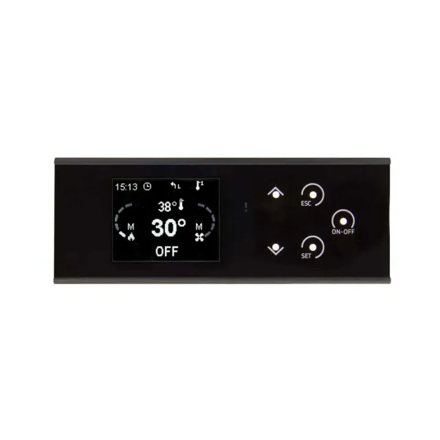 Tiemme Elettronica K100 pannello controllo LCD riscaldamento